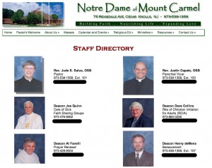 dame notre rev justin removed 2010 web site go